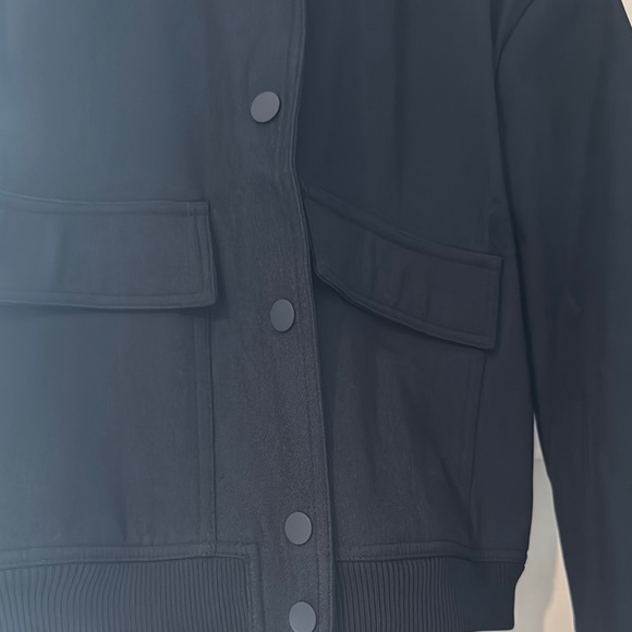 Men's Navy Bomber Jacket - Picture 3 of 3